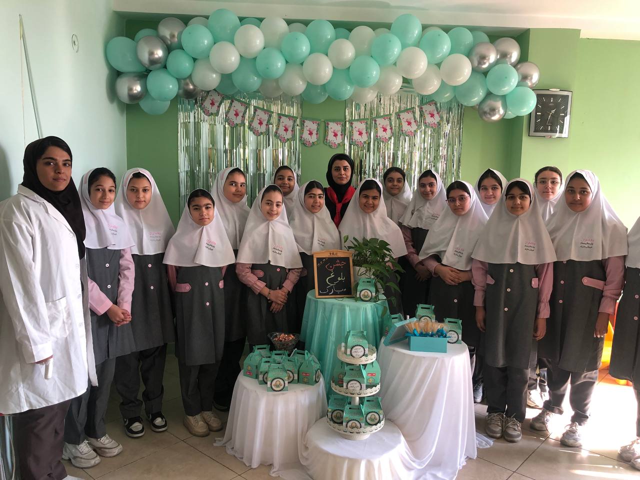 جشن بلوغ گل دختران پایه ششم 1405-1404